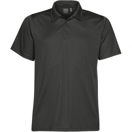 Carbon Mens Eclipse Pique Polos